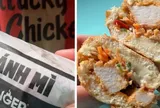 KFC chính thức đưa món bánh mì vào menu