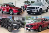 Cầm 1 tỷ đồng mua SUV gầm cao: Santa Fe ưu đãi ‘khủng’ đối đầu chất thực dụng của Fortuner, mu-X và CX-8