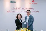 LOTTE MART hợp tác Hapro triển khai mô hình bán lẻ hiện đại tại Bắc Giang
