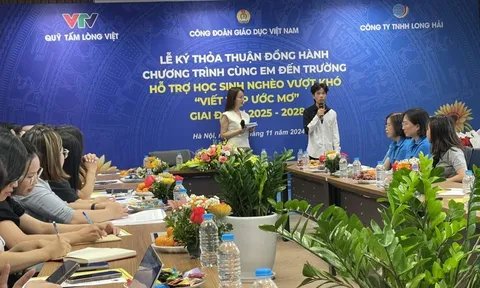 Hỗ trợ học sinh nghèo vượt khó 'Viết tiếp ước mơ'