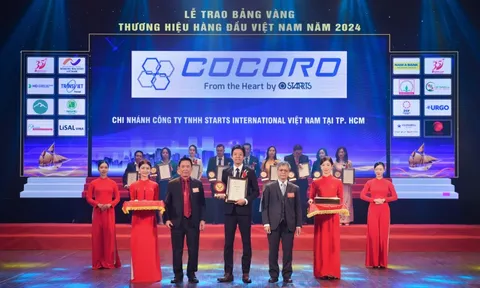 Văn phòng chia sẻ COCORO: "Top 20 thương hiệu xuất sắc hàng đầu Việt Nam 2024"