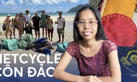 Founder Netcycle Côn Đảo: Ngày làm việc 12 tiếng, cặm cụi nhặt "lưới ma" đan túi, mang hình ảnh Việt Nam đi khắp thế giới