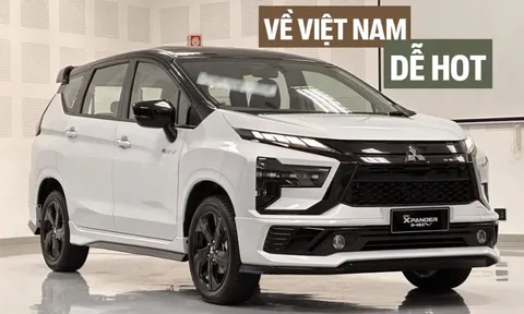 Ảnh thực tế Mitsubishi Xpander bản thể thao vừa ra mắt: Thêm bodykit, cánh gió, đổi hẳn cụm đèn trước/sau mới, dễ hot khi về Việt Nam