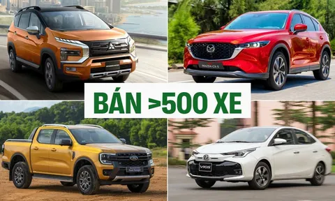 Không tính VinFast, chỉ 6 mẫu xe này bán trên 500 chiếc tháng 2/2025: Ranger và Xpander hơn 1.000 chiếc, Vios và City bỏ xa Accent