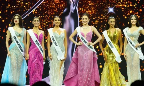 Nhan sắc xinh đẹp, quyến rũ của tân Miss Universe Philippines 2025