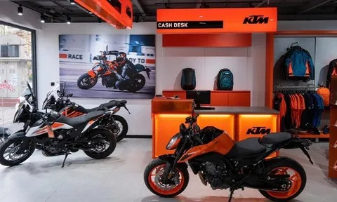 Showroom mô tô KTM ngừng hoạt động sau khi ồ ạt khuyến mãi