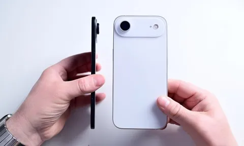 iPhone 17 Air lộ ảnh thực tế gây choáng, "ăn đứt" iPhone 16 Pro Max