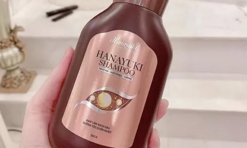 Thu hồi và tiêu hủy lô dầu gội Hanayuki Shampoo do không đạt tiêu chuẩn chất lượng