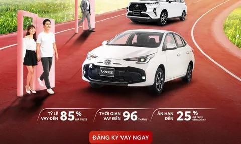 Tài chính Toyota tung gói vay ưu đãi, thu hút nhiều khách hàng "lên đời"