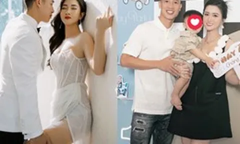 Nữ diễn viên Vbiz yêu cầu thủ nổi tiếng 8 năm mới cưới, sinh quý tử lại được khen đẹp trai giống hệt Sơn Tùng