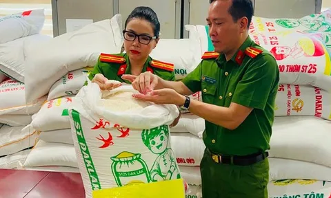 Hơn 17 tấn gạo ST25 giả bị bán ra thị trường