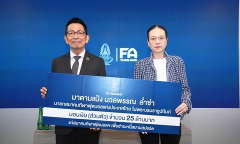 Madam Pang chi tiền túi 'cứu' LĐBĐ Thái Lan