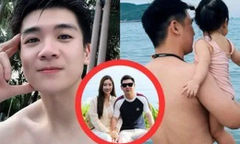 2 thiếu gia nhà bầu Hiển khoe body bên bể bơi, bố đơn thân nghìn tỷ 'ăn đứt' chồng Đỗ Mỹ Linh ở 1 điểm