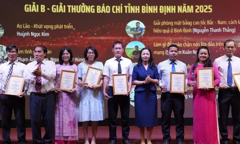 Tạp chí Đời sống và Pháp Luật đạt giải Báo chỉ tỉnh Bình Định năm 2025
