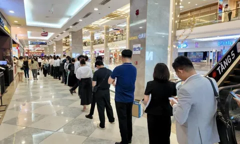 Hơn 2.000 căn Vinhomes Green City có chủ chỉ sau 24 giờ ráp căn