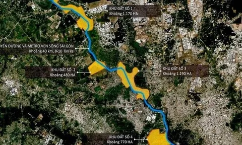 Sun Group đề xuất đầu tư làm 40km đường và metro ven sông Sài Gòn