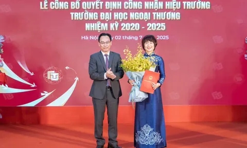 Trường Đại học Ngoại thương có tân hiệu trưởng