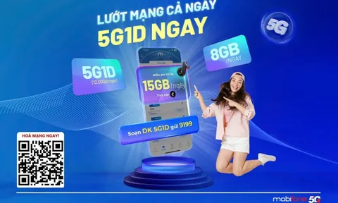 Nhận ngay 8GB – Trải nghiệm 5G cực đã trong 24h