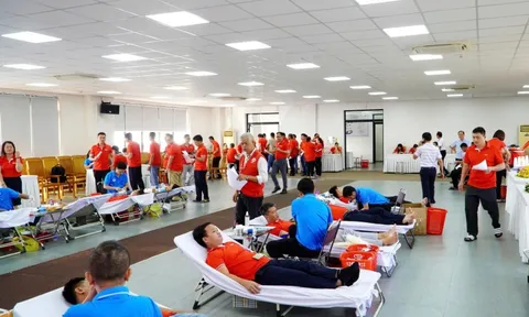 Tập đoàn GELEX tổ chức hiến máu tình nguyện nhân dịp kỷ niệm 35 năm thành lập