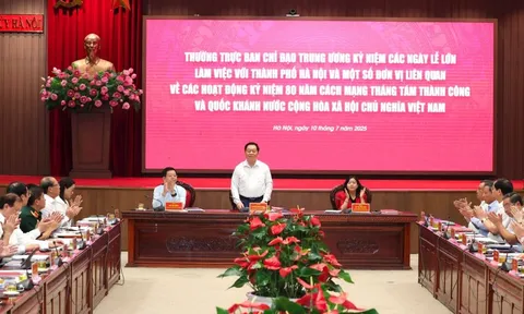 Hà Nội chuẩn bị kỹ lưỡng, bảo đảm các hoạt động kỷ niệm 80 năm Quốc khánh 2/9 diễn ra thành công