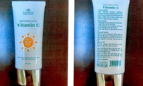 Bộ Y tế thu hồi khẩn 2 sản phẩm kem chống nắng giả