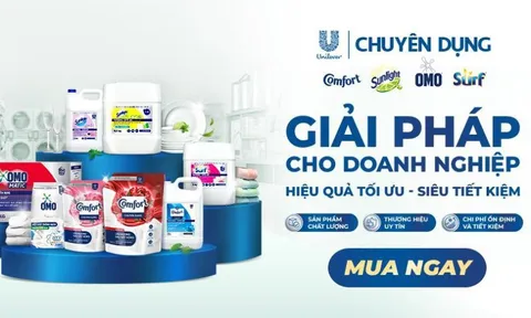 Giải pháp tối ưu chi phí, chất lượng cho doanh nghiệp từ Unilever chuyên dụng