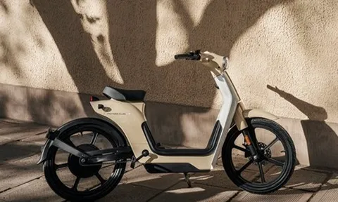 Honda bán xe Cub hơn 80 triệu, bản chạy điện chỉ hơn 20 triệu đã về: Dáng đẹp lạ, chỉ có thể đi một mình