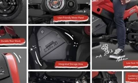 Honda NAVi 110 lộ diện: Xe ga giá rẻ dáng dấp phân khối lớn