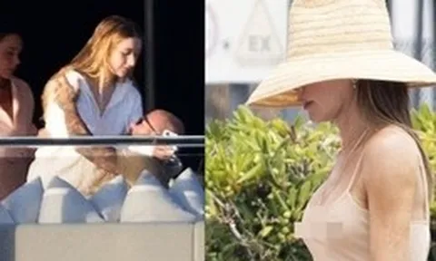 Tranh cãi: David Beckham thân mật quá mức với con gái Harper 14 tuổi, Victoria mặc váy bó không nội y trước mặt các con?