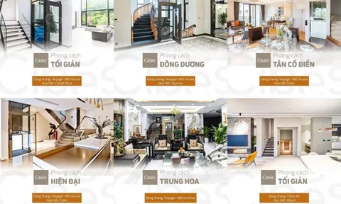 Gu lựa chọn thang máy gia đình của giới "nhà giàu" Việt Nam