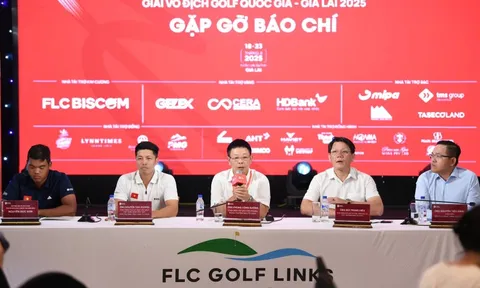 Giải Vô địch Golf Quốc gia - Gia Lai 2025 có 125 vận động viên tham gia tranh tài