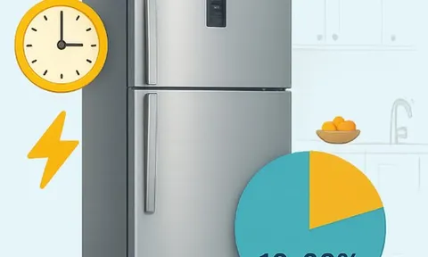 Tủ lạnh hoạt động 24/7, đặt nhiệt độ ngăn mát và ngăn đông ra sao để giảm hóa đơn tiền điện?