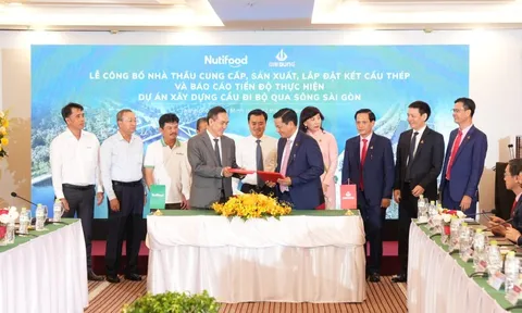Đại Dũng là nhà thầu thép cho dự án cầu 1.000 tỷ hình chiếc lá, đi bộ qua sông Sài Gòn