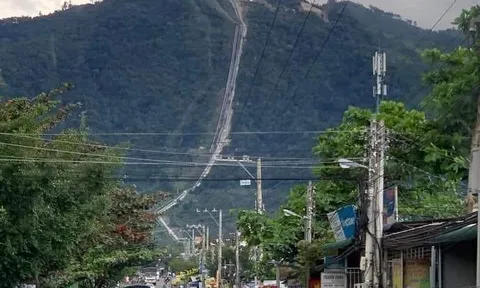 DN đằng sau đường ống dẫn nước dài hơn 2.000m như "đường lên trời" ở đèo Ngoạn Mục, dốc nhất miền Nam: Lãi nghìn tỷ mỗi năm