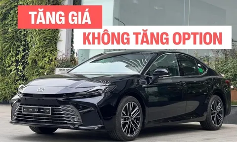 Loạt xe Toyota tăng giá: Fortuner thêm 8 triệu đồng, Camry đắt thêm 12 triệu đồng nhưng Mazda6, K5 vẫn khó bám đuổi
