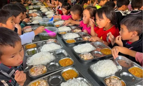 Dự kiến mức hỗ trợ bữa ăn trưa cho học sinh tiểu học và THCS xã biên giới đất liền