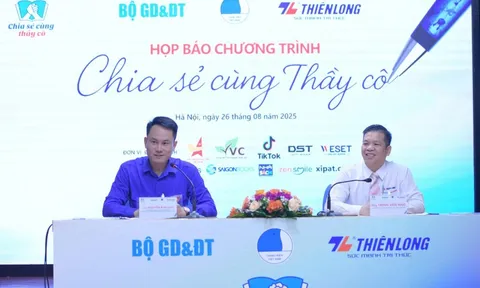 'Chia sẻ cùng thầy cô' 2025 tri ân 80 thầy, cô giáo tiêu biểu nhất