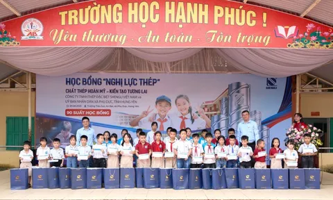 Học bổng "Nghị lực Thép" 2025: Doanh nghiệp đồng hành cùng thế hệ tri thức trẻ