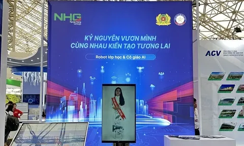 Tập đoàn Nguyễn Hoàng giới thiệu giải pháp giáo dục thông minh tại triển lãm 80 năm thành tựu đất nước