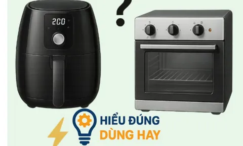 Nồi chiên không dầu và lò nướng: Loại nào tiết kiệm điện hơn khi chế biến món ăn?