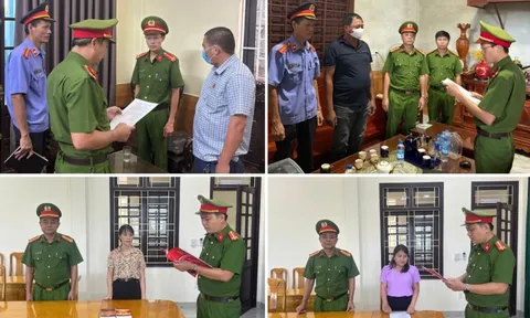 Khám xét nơi ở của Giám đốc Trần Chính Phong và kế toán Trương Thị Thúy Diệu