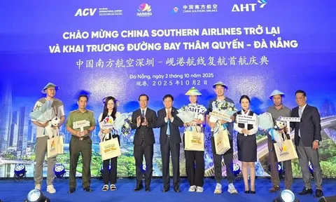 Đà Nẵng khai trương đường bay Thâm Quyến