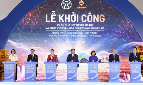 Khởi công dự án Nhà hát Opera Hà Nội: ‘Thánh đường nghệ thuật’ tầm cỡ quốc tế