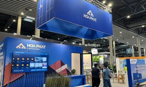 Hòa Phát mang container “Made in Vietnam” đến Triển lãm thế giới, ký hợp đồng với đối tác Mỹ và châu Âu ngay tại sự kiện