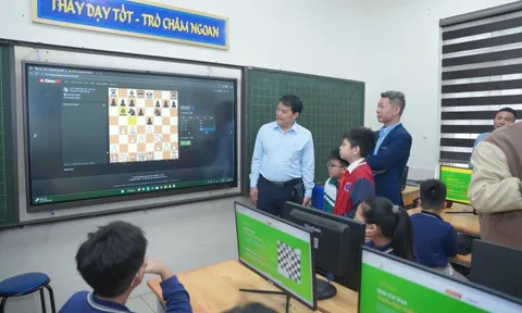 Giải Cờ vua thiếu nhi Việt Nam: Ứng dụng trí tuệ nhân tạo toàn diện