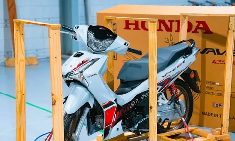 Honda Wave bản giới hạn được đưa về Việt Nam