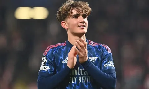 Tài năng trẻ của Arsenal viết nên cột mốc chưa từng có tại Champions League