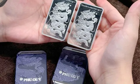 Giá bạc gặp áp lực