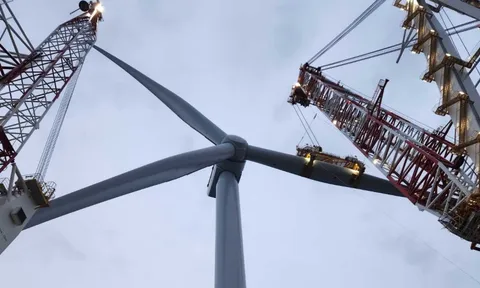 Trang trại điện gió ngoài khơi với những chiếc cánh turbine “siêu đặc biệt”