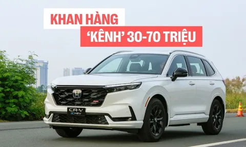 Sắp chuyển sang lắp ráp, Honda CR-V e:HEV RS nhập Thái 'kênh' tới 70 triệu đồng tại đại lý